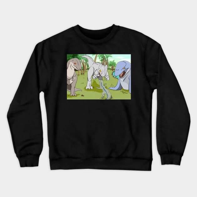 Domain the beasts Crewneck Sweatshirt by kazenishi